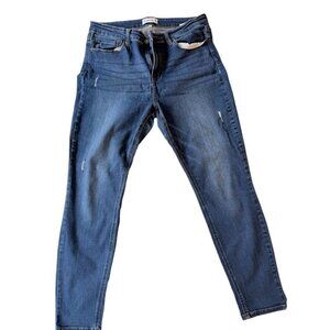 Studio Blue Skinny Jeans Women’s 31 Medium Wash Slim Fit Stretch Casual Denim